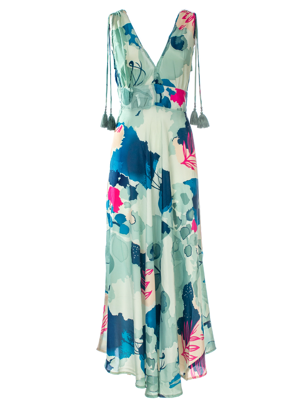 ABITO SCOLLO MARYLIN CON TASSEL, 4TG